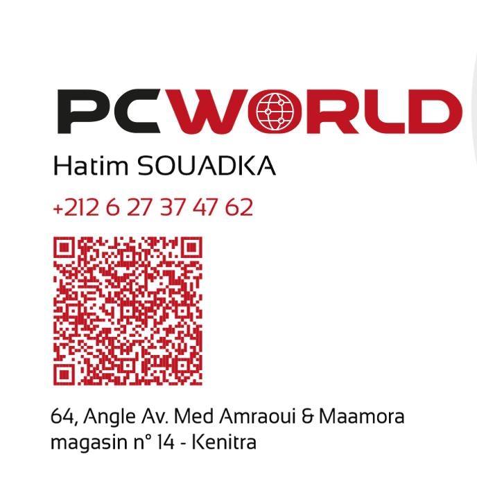 Logo de PC WORLD KENITRA  190